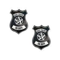 Neva Nude Sexy Police Badge Pasties