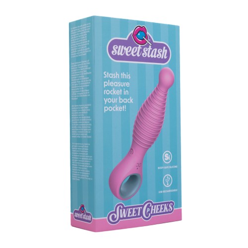 Rock Candy Sweet Cheeks Tapered Anal Vibe - Pink