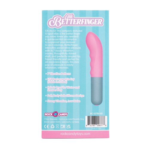 Rock Candy Mejor dedo Vibrador G-Spot