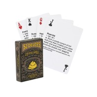 52 Deuces Poop Themed Playing Cards