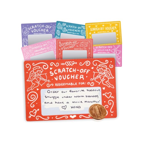 Mini Date Night DIY Scratch Off Vouchers for Spontaneous Fun