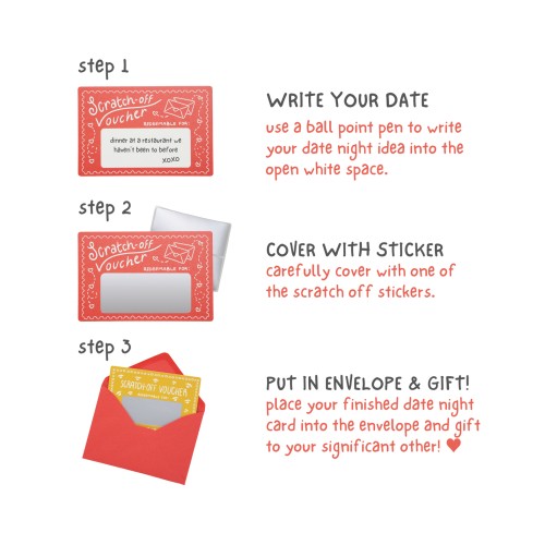 Mini Date Night DIY Scratch Off Vouchers for Spontaneous Fun