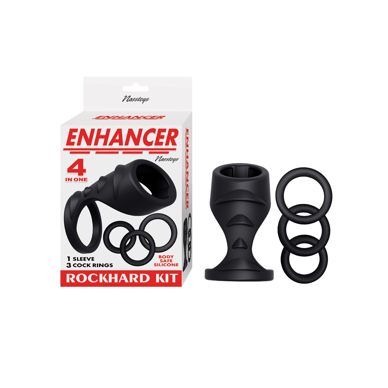 Enhancer Rockhard 4 In One Kit - Boost Performance