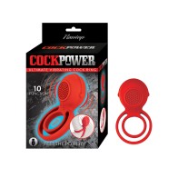 Anillo Vibrador Cockpower Ultimate Rojo