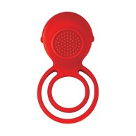 Cockpower Ultimate Vibrating Cock Ring Red