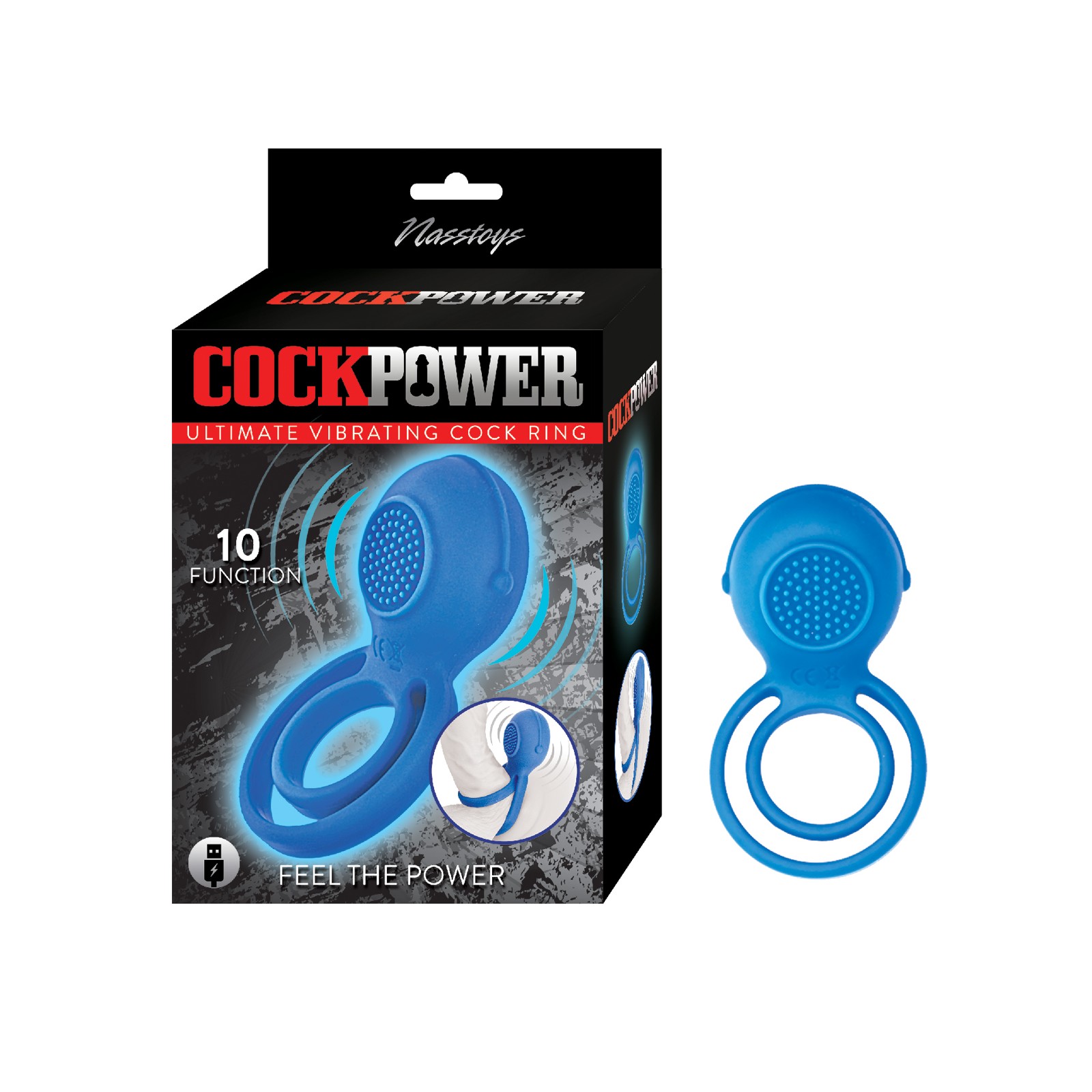 Anillo Vibrador Cockpower Ultimate Azul