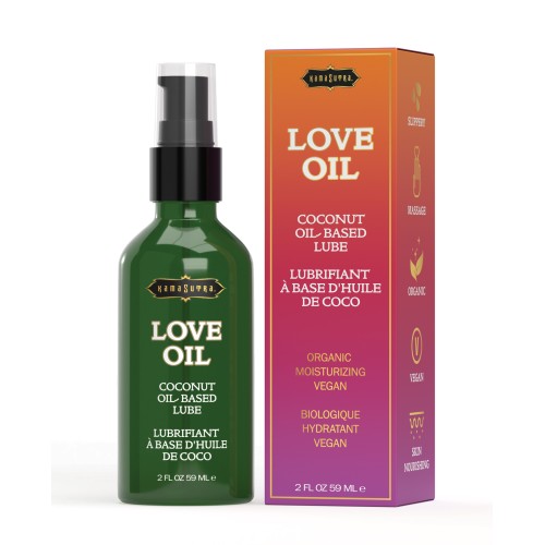 Lubricante a base de aceite de coco Love Oil