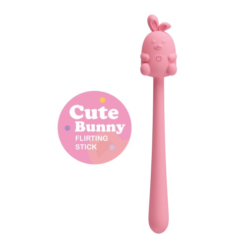 Cute Bunny Flirting Stick de Pretty Love - Placer Recargable