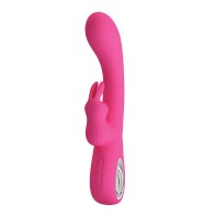 Pretty Love Novak Handle Rabbit Vibrator for Dual Satisfaction