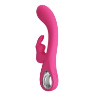 Vibrador Conejito con Mango Pretty Love Novak para Satisfacción Dual