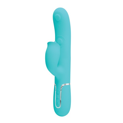 Vibrador Pretty Love Gigi 3 en 1 Aqua