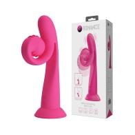 Pretty Love Romance Selma Snail Rabbit - Hot Pink