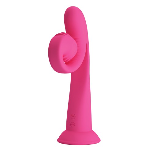 Pretty Love Romance Selma Snail Rabbit - Hot Pink