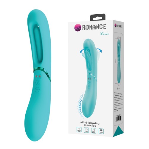 Pretty Love Romance Lexie Vibrador Flapping Aqua