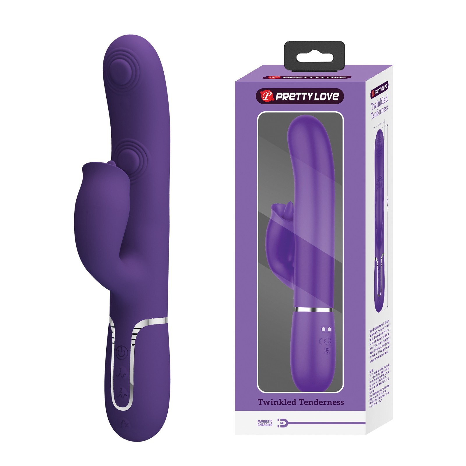 Pretty Love Gigi 3-in-1 Vibrator - Maximum Pleasure