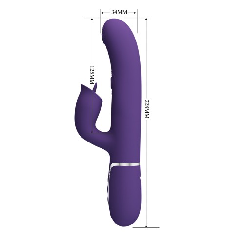 Vibrador Pretty Love Gigi 3 en 1 - Placer Máximo