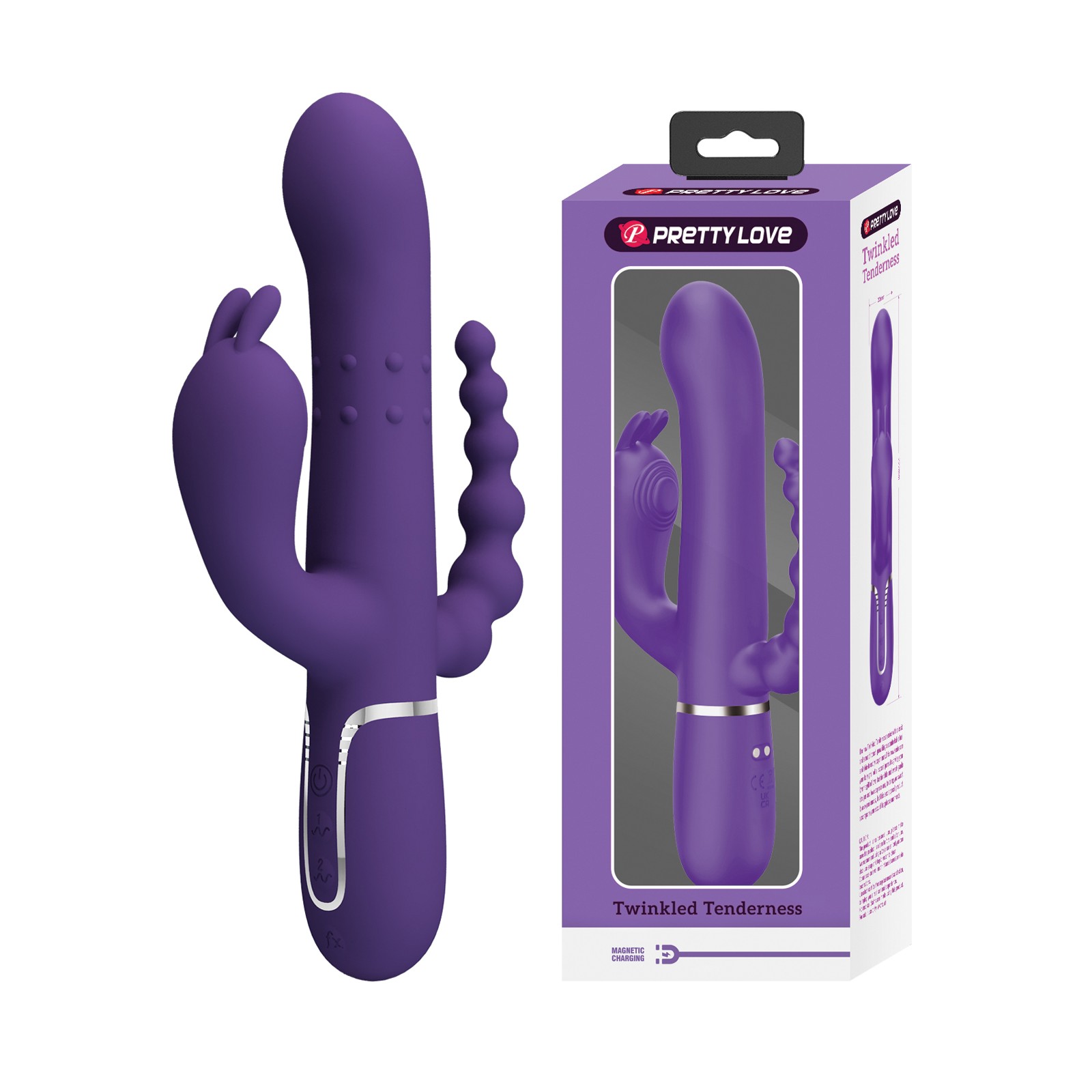 Pretty Love Cammy 4 in 1 Triple Vibrator