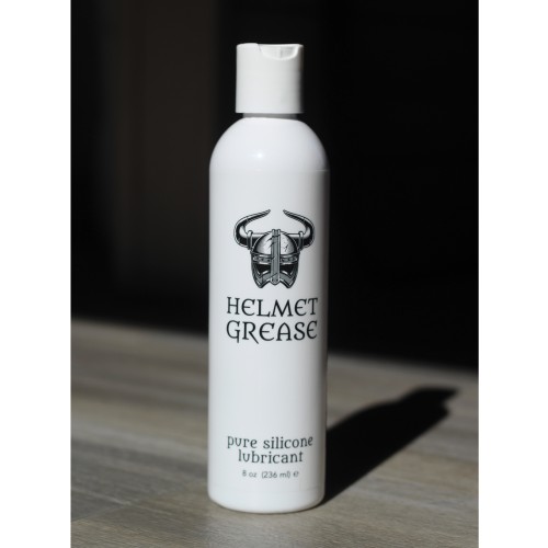 Helmet Grease Pure Silicone Lubricant 8 oz for Lasting Pleasure