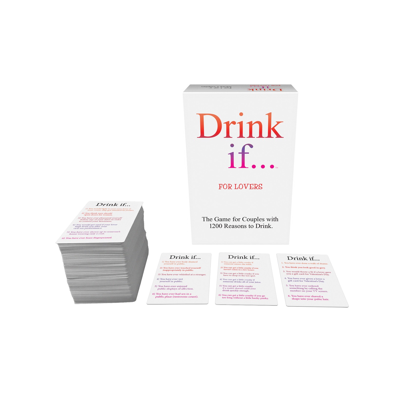 Juego Drink If... Divertido para Noche de Parejas