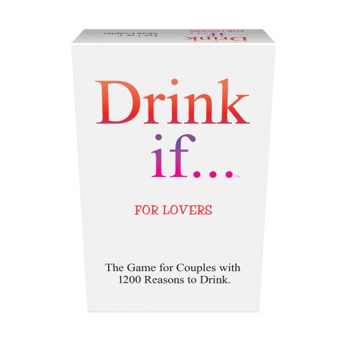 Drink If... Fun Game for Couples Night