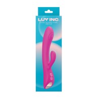 Luv Inc Vibrador Conejo Doble Golpeador Rosa