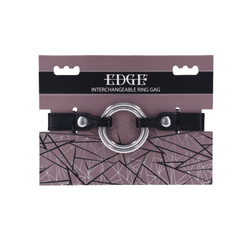 Edge Interchangeable Ring Gag for Versatile Play