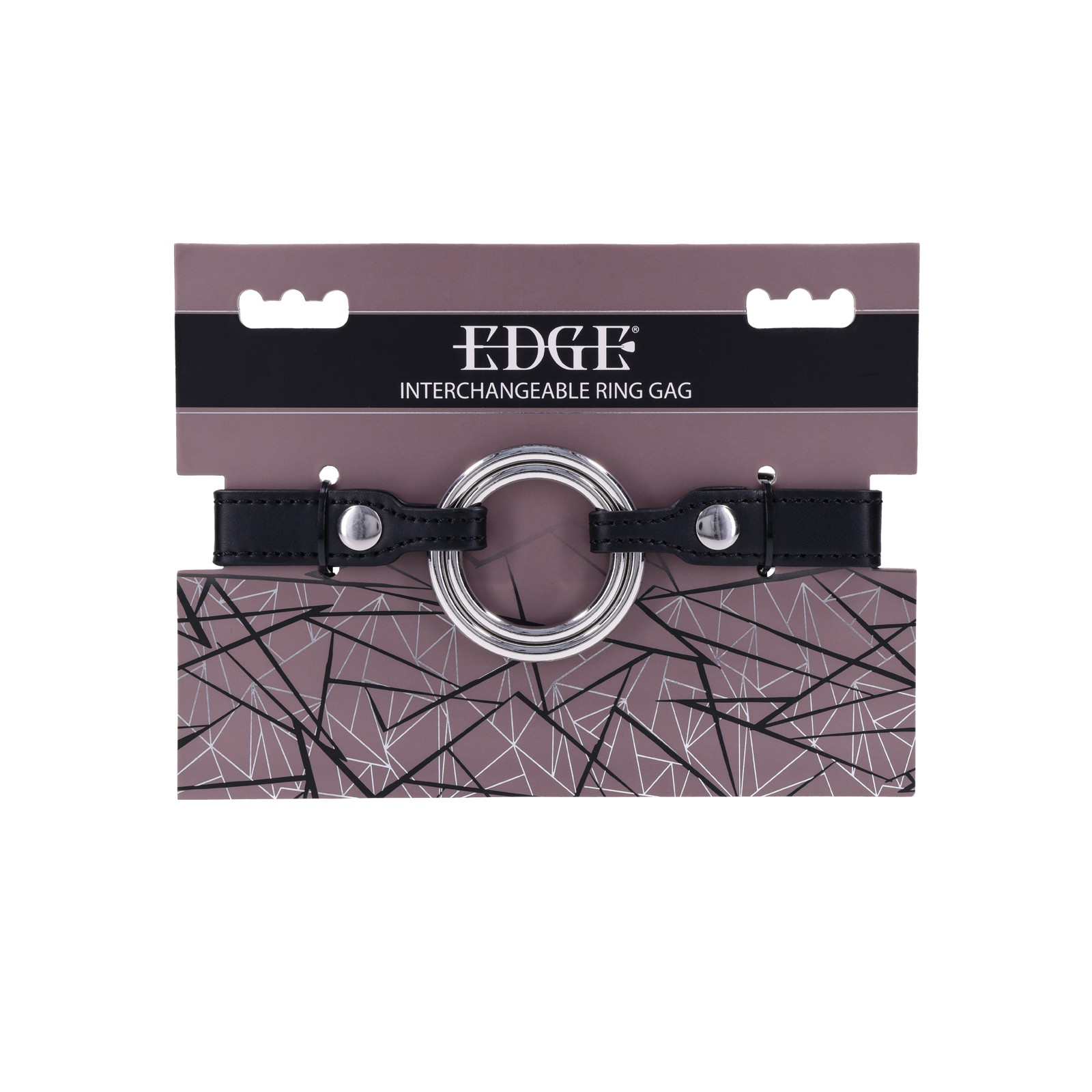 Edge Interchangeable Ring Gag for Versatile Play