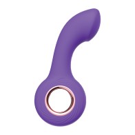 Vibrador con Anillo Arqueado Luv Inc. para Estimulación del Punto G