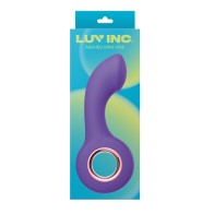 Vibrador con Anillo Arqueado Luv Inc. para Estimulación del Punto G