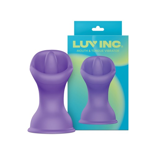 Vibrador Succionador de Boca y Lengua Luv Inc. - Púrpura