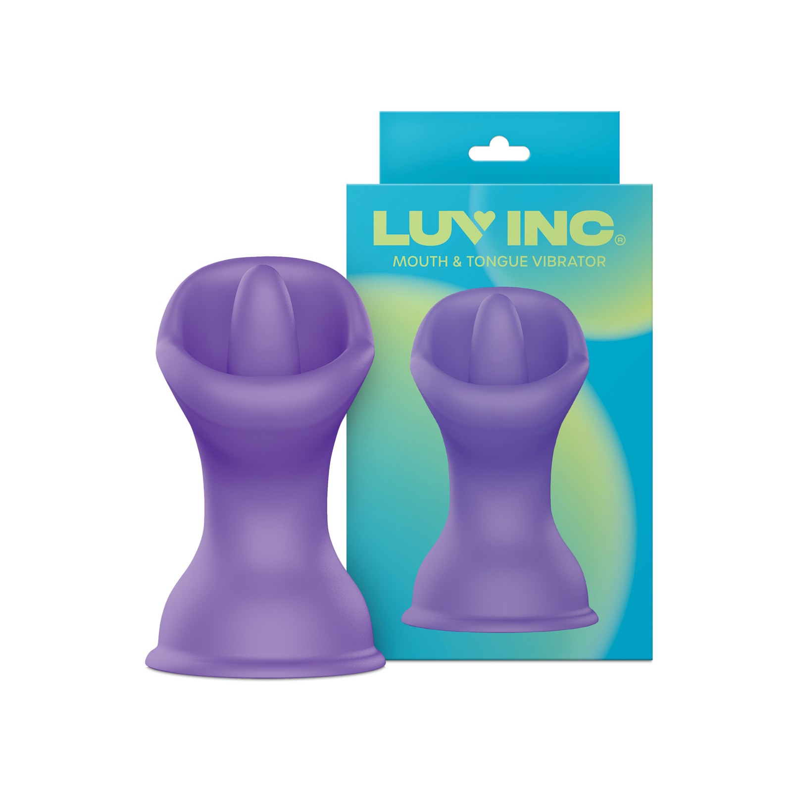 Vibrador Succionador de Boca y Lengua Luv Inc. - Púrpura