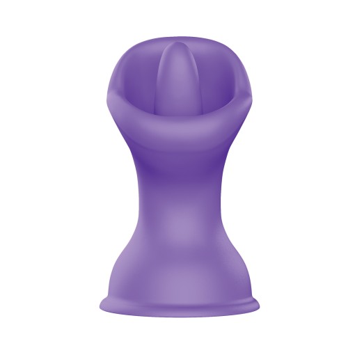 Vibrador Succionador de Boca y Lengua Luv Inc. - Púrpura