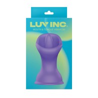 Vibrador Succionador de Boca y Lengua Luv Inc. - Púrpura