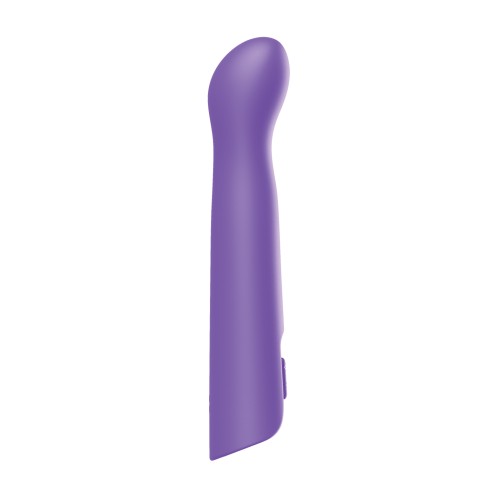 Luv Inc. Vibrador G-Spot con Perlas Móviles Púrpura