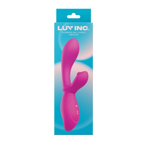 Conejito Vibrador Luv Inc. Thumping Ball para Placer Exquisito