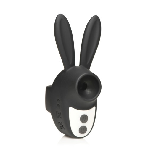 Shegasm Black Sucky Bunny Clit Stimulator