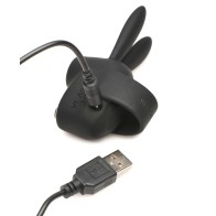 Shegasm Black Sucky Bunny Clit Stimulator