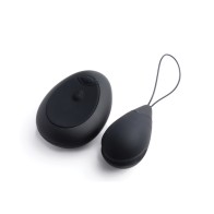 Bang 10X Silicone Vibrating Egg Black