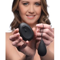 Bang 10X Silicone Vibrating Egg Black