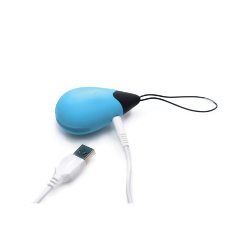 Bang 10X Silicone Vibrating Egg Blue