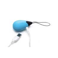 Bang 10X Silicone Vibrating Egg Blue