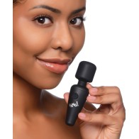 Bang 10X Mini Vibrating Silicone Wand Black