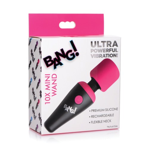 Bang 10X Mini Vibrating Wand Pink