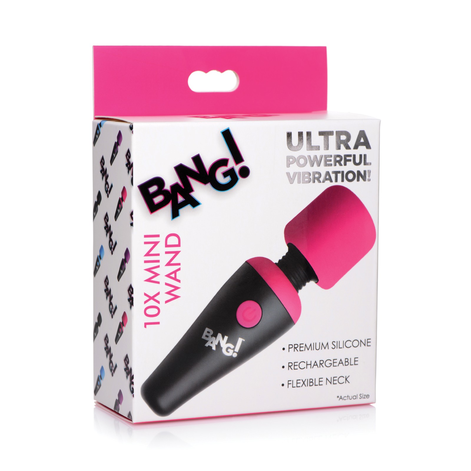 Bang 10X Mini Vibrating Wand Pink