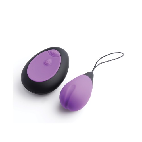 Bang! 10X Silicone Vibrating Egg - Purple Waterproof