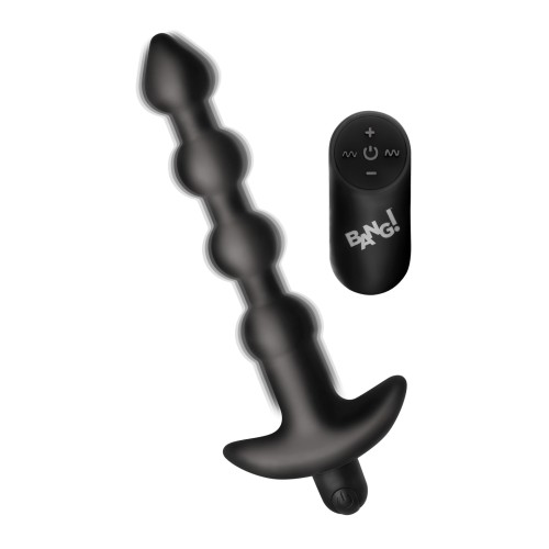 Bang! Vibrating Anal Beads with Remote for Sensational Pleasure