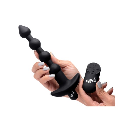 Bang! Perlas Anales Vibrantes con Control Remoto para Placer Sensacional