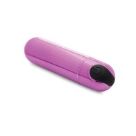 10X Rechargeable Vibrating Bullet Purple