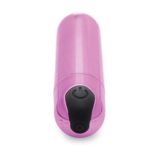 10X Rechargeable Vibrating Bullet Purple