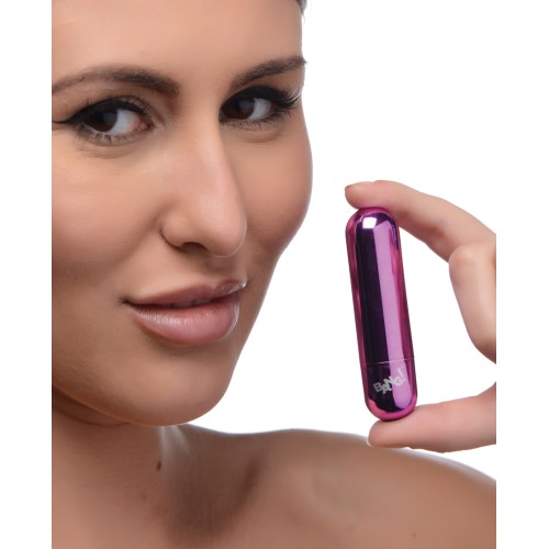 10X Rechargeable Vibrating Bullet Purple